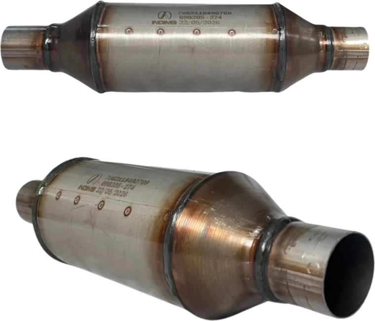 Resonador Redondo 300Mmx101,6Mm Acero Inox 409L