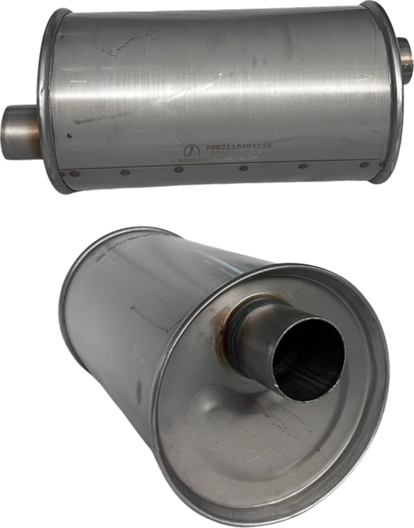 Silenciador Redondo Extø170 - Intø1 34 L300Mm