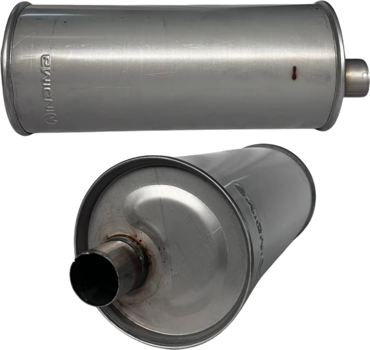 Silenciador Redondo Extø170 - Intø1 34 L400Mm (Mazda)