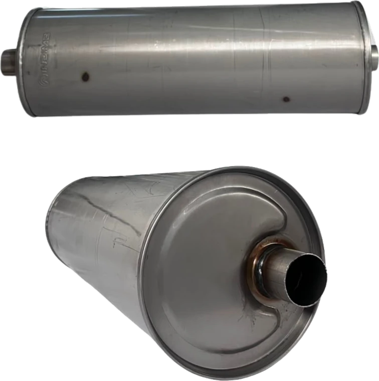 Silenciador Redondo Extø210 - Intø2 L600Mm